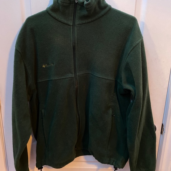 Vintage PineGreen Columbia Fleece - Picture 2 of 3